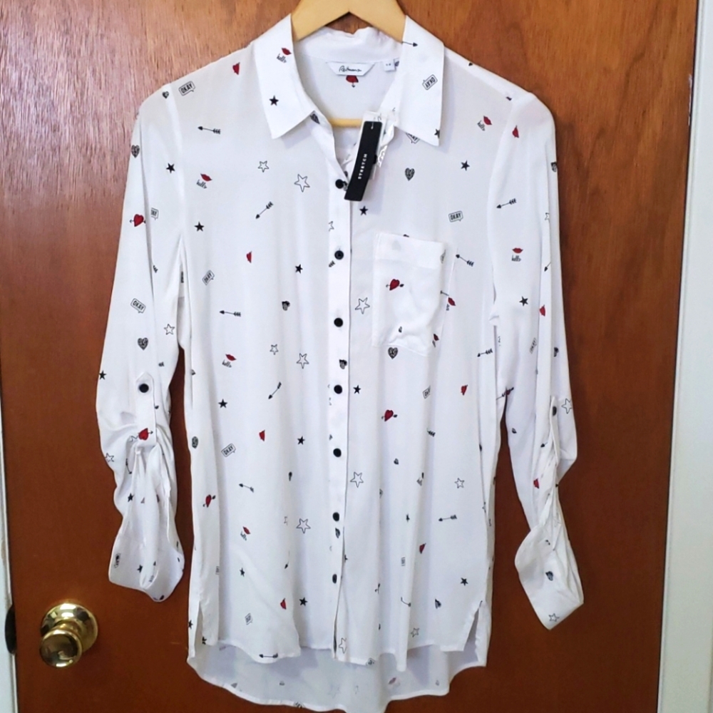 Trendy Printed Women's Blouse